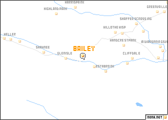 map of Bailey