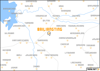 map of Bailiangting