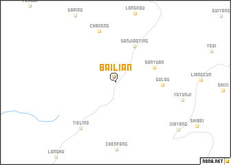 map of Bailian