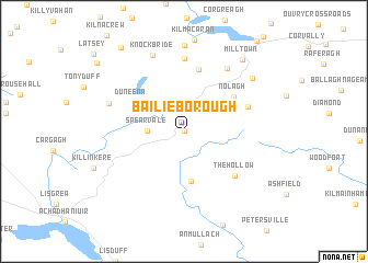 map of Bailieborough