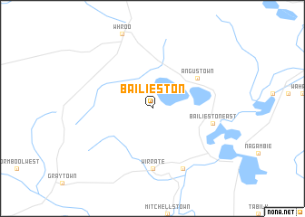 map of Bailieston