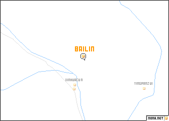 map of Bailin