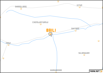 map of Baili