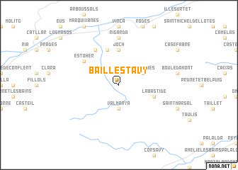 map of Baillestavy