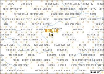 map of Baille