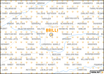 map of Bailli