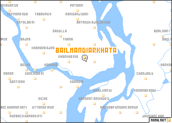 map of Bailmān Diārkhāta