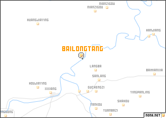 map of Bailongtang