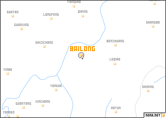 map of Bailong