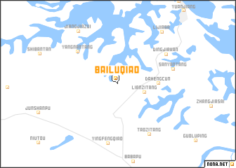 map of Bailuqiao