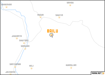 map of Bailu