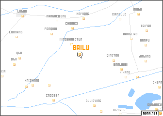 map of Bailu