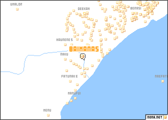 map of Baimanas