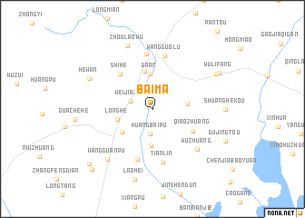 map of Baima