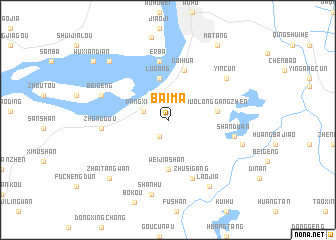 map of Baima