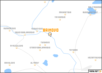 map of Baimovo