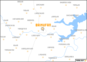 map of Baimufan