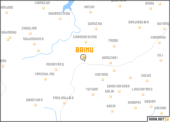 map of Baimu