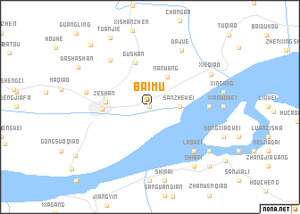 map of Baimu