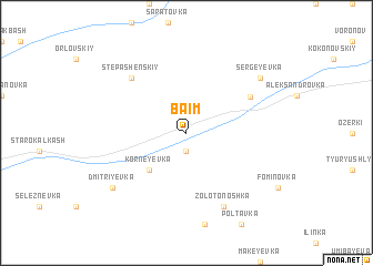 map of Baim