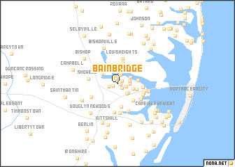 map of Bainbridge