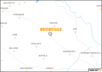 map of Bainbridge