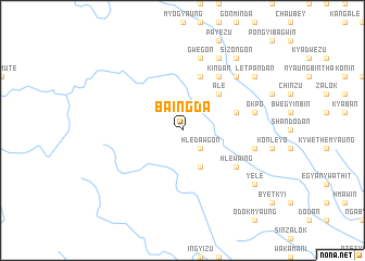 map of Baingda