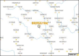 map of Bainggyaw