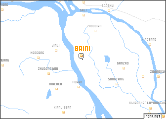 map of Baini
