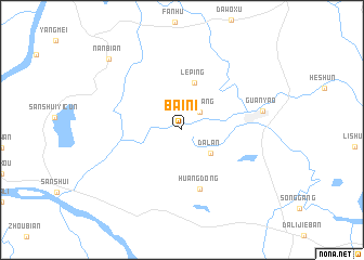 map of Baini