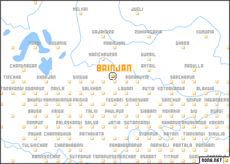 map of Bāinjān