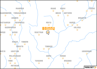 map of Bain\