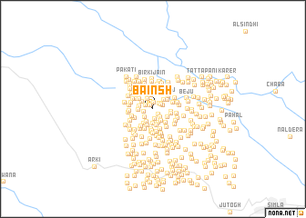 map of Bainsh