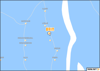 map of Baïn