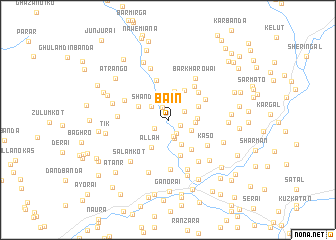 map of Bain