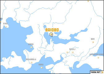 map of Baiobo