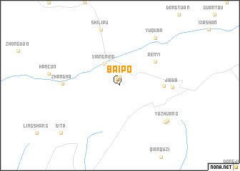 map of Baipo