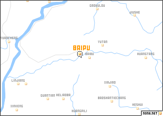 map of Baipu