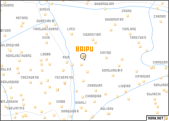 map of Baipu