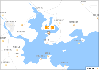map of Baiqi
