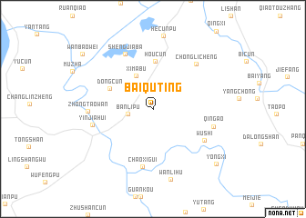 map of Baiquting