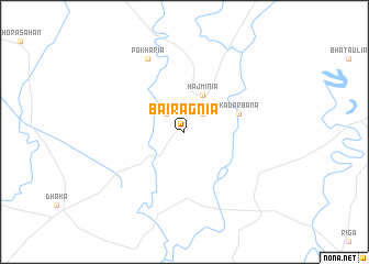 map of Bairāgnia