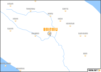 map of Bairaiu