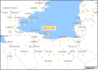 map of Ba-iran