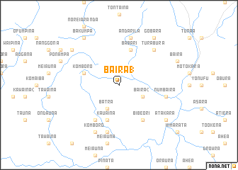 map of Baira 1