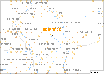 map of Bairberg