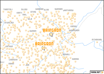 map of Bairgaon