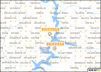 map of Bairrada