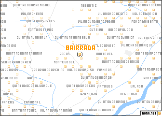 map of Bairrada