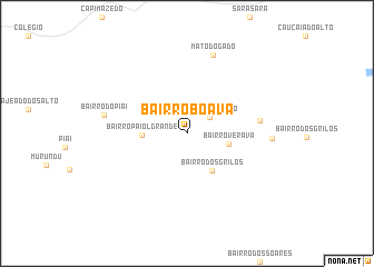 map of Bairro Boava